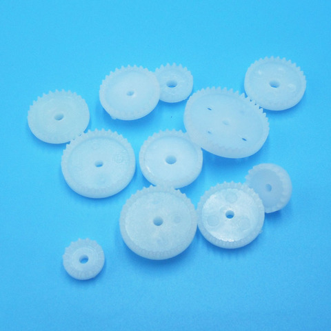 Special Mixed 11pcs Crown Gear Bag Selection of 11 Crown Teeth Small DIY Drive Plastic Parts ► Photo 1/2
