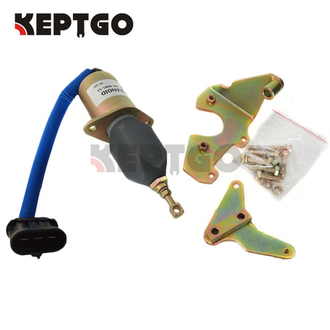 3931570 5016244AA SA-4981-12 Fuel Shut Off Solenoid Kit For 94-98 5.9L Dodge Diesel Cummins ► Photo 1/1