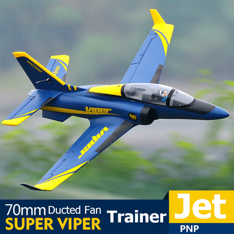 FMS RC Airplane 70mm Super Viper Ducted Fan EDF Jet Trainer 6S 6CH with Retracts Flaps PNP EPO Model Hobby Plane Aircraft Avion ► Photo 1/6