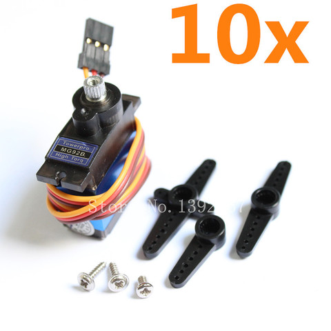 10pcs TowerPro Original MG92B Digital Servo Metal Gear 3.5kg/cm High Torque Double Bearing For RC Model Airplane Helicopter Part ► Photo 1/5