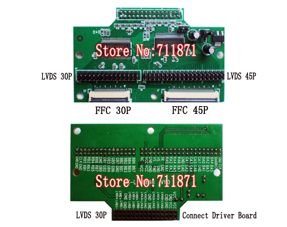 Convert 5 Data from LG (LVDS) to Samsung (TTL) cable