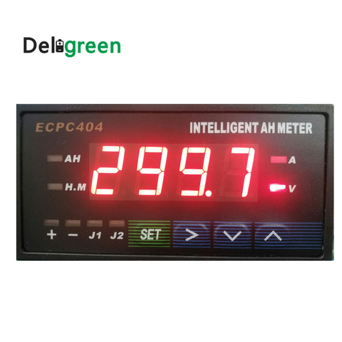Deligreen Hot seller! Intelligent Amp Hour METER HB404  with Blue /Red Digital Display ECPC404 JLD404 HB404 ► Photo 1/5