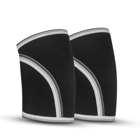 1 Pair Elbow Sleeves 7mm High Performance Elbow Sleeve Support for Weightlifting Weight Training & Powerlifting ► Photo 1/6