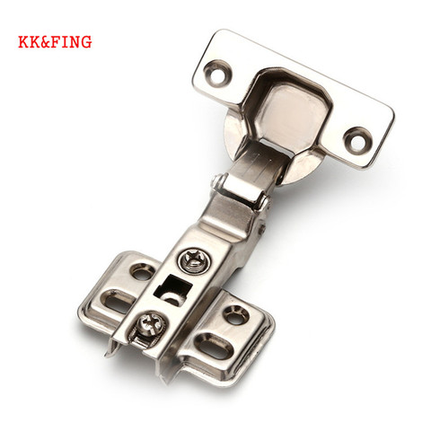 KK&FING -45 Degree Corner Fold Cabinet Door Hinges 45 Angle Hinge Hardware For Home Kitchen Bathroom Cupboard With Screws ► Photo 1/6