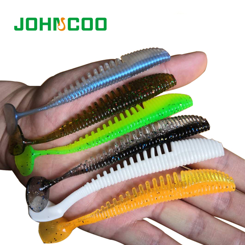 5pcs Soft Fishing Lure Silicone Bait Shad 100mm 5g Swimbait Vivid Pike Bass  Lure Isca Artificial Bait Fishing Tackle Johncoo - Price history & Review, AliExpress Seller - JOHNCOO Official Store