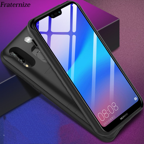 P20 Shockproof battery case For Huawei Nova 3e P20 Lite Backup power bank charger Cases For Huawei P20 Pro Charging Cover Capa ► Photo 1/6