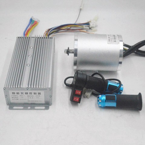 72V 3000W electric motor With BLDC Controller 3-speed throttle For Electric Scooter ebike E-Car Engine Motorcycle Part ► Photo 1/6