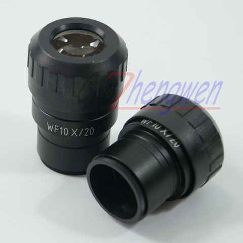 FYSCOPE Super Wide Field WF10 X/20mm eyepieces With Mounting size 30mm For Stereo Microscope eyepieces Diopter Adjustable ► Photo 1/2