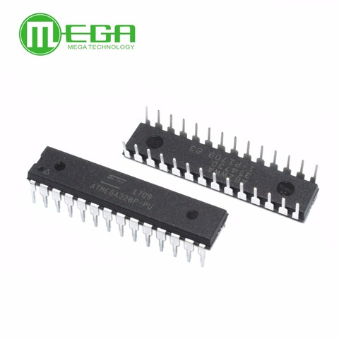 New ATMEGA328P-PU  IC chip Microcontroller MCU AVR 32K 20MHz FLASH DIP-28 ► Photo 1/1