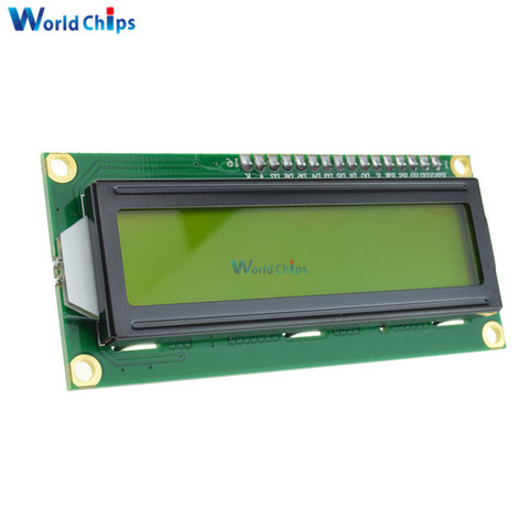 LCD1602 1602 LCD HD44780 Screen Character LCD Display Yellow Blacklight TFT 16X2 LCD Module DC 5V ► Photo 1/3