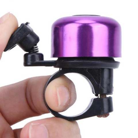 Loud Aluminum Mountain Bike Bell Bicycle Ring Horn Handlebar Loud Cycling Alloy Alarm 100 db ► Photo 1/6