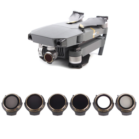 For DJI Mavic Pro Professional/Platinum Neutral Density Lens Filter UV+CPL+ND4+ND8+ND16+ND32 Filter Drone Sunhood Accessories ► Photo 1/6