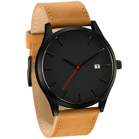 Relogio Masculino Men Watch Fashion Sport Watches 2022 New Men's Watch Men Calendar Leather Casual Quartz Clock relojes hombre ► Photo 1/6