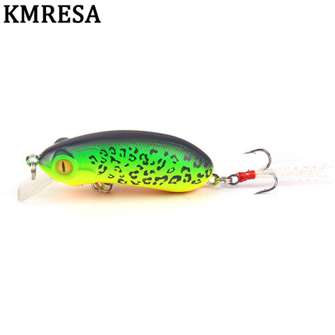 1Pcs Fishing Lure Popper 6cm 9.8g Bait Crankbait Wobblers Tackle Isca Poper Japan suspending Lure 3d Eyes Tackle ► Photo 1/1