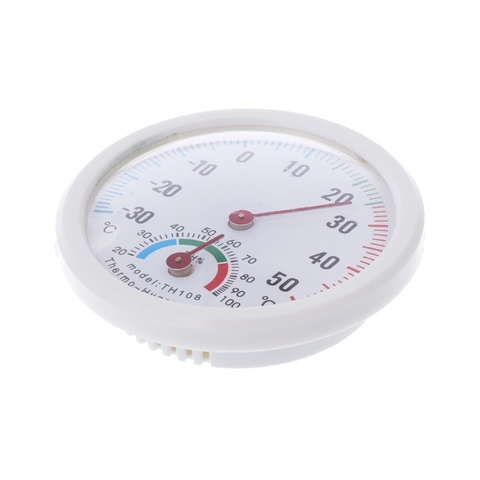 Round Indoor Outdoor Wet Humidity Thermometer Hygrometer Temperature Temp New S08 Wholesale&DropShip ► Photo 1/4