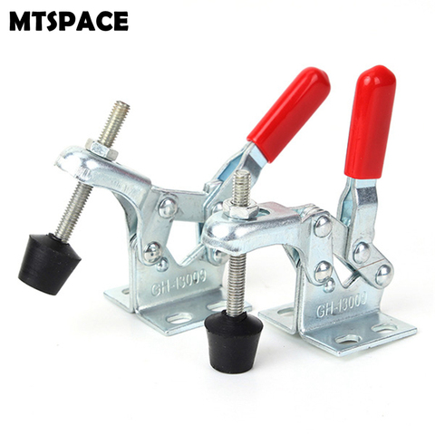 MTSPACE Fast GH13009 30kg 66.1lbs U Metal Clip Toggle Clamp Rod Vertical Arm Welding Machine Operation Electronic Equipment ► Photo 1/6