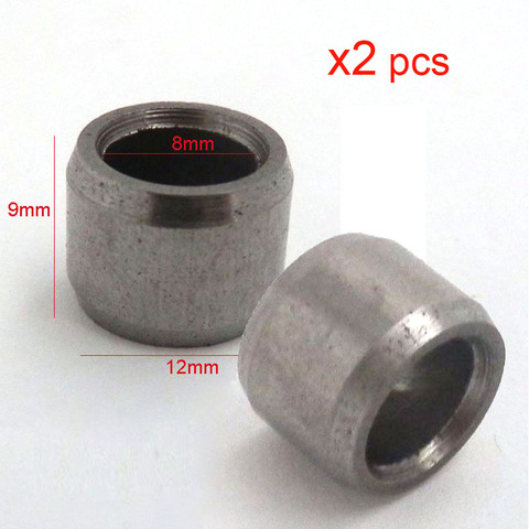 2 pieces /lot New Side Cover Starter Metal Bushing Spacer For GY6 49cc 50cc 139QMB Bendix Scooter Moped Part ► Photo 1/3