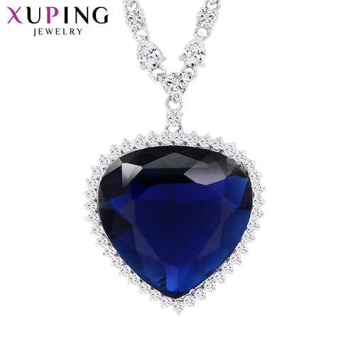 Xuping Heart Shape Pendant Necklace With Synthetic Cubic Zirconia Jewelry for Women Christmas Day Gifts M11-43164 ► Photo 1/6