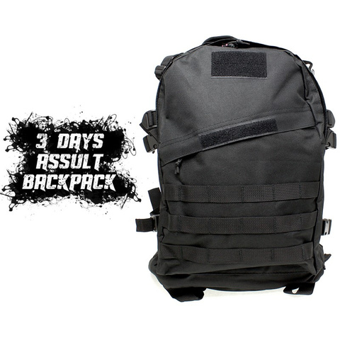 CQC 3D Assault Tactical Backpack Military Army Molle Hiking Camping Hunting Rucksack Travel Outdoor Sport Bag 55L ► Photo 1/6