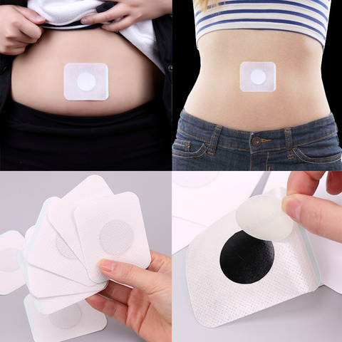 10PCS Slim Patch Lose Weight Fat Burning White Slim Patch Face Lift Tools Traditional Chinese Medicine Slimming Navel Sticker ► Photo 1/6