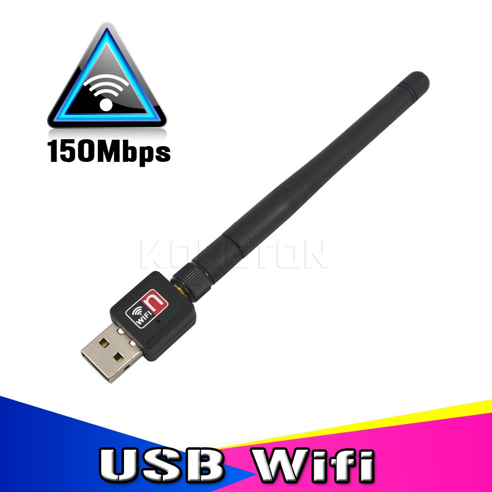 HOT Mini USB WiFi Dongle 802.11 B/G/N Wireless Network Adapter for Laptop PC 
