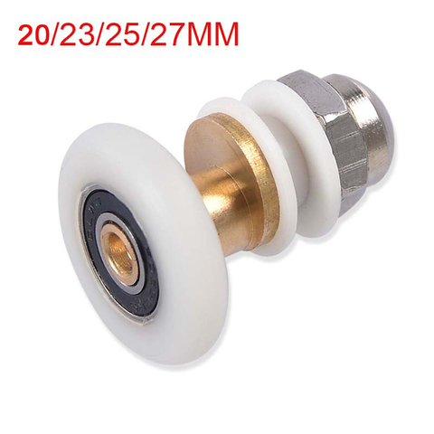 Free Shipping 1Piece Brass Single Eccentric Shower Door Rollers Shower Wheels Applied to 4-6mm Shower Cabin CP190-1 ► Photo 1/6