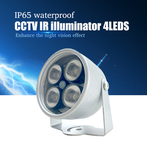 Illuminator Light 4 Big LED CCTV IR Infrared Night Vision For Surveillance Camera Security System Wholesale Free Shipping ► Photo 1/5