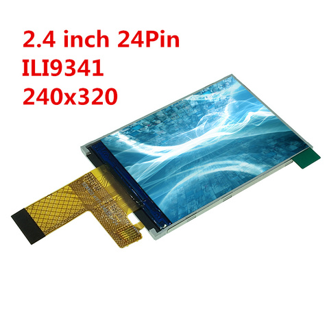 240320 TFT LCD 2.4 inch display Color Screen ILI9341 MCU NO Touch 24 pin Plug-in type Super wide viewing angle Parallel interfac ► Photo 1/1