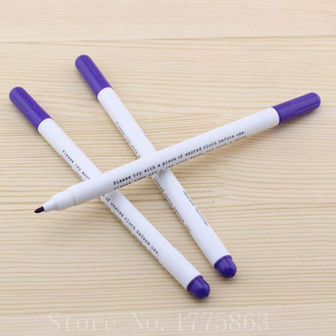 high quality 2 pc/lot Diy Tools Adgar Chaco Ace Pen Water Soluble Quilting Pen,Auto-Vanishing Pen For Cloth  AA7201 ► Photo 1/1