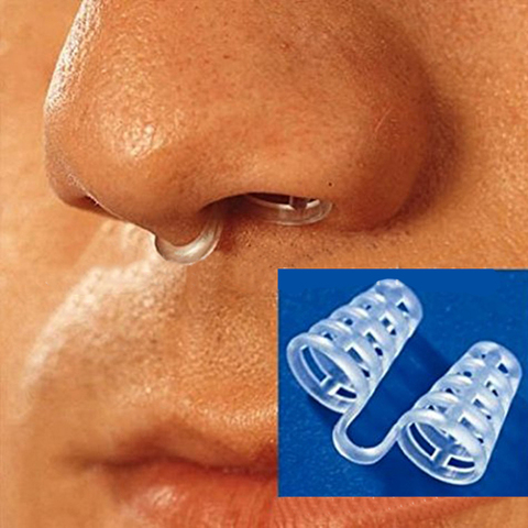 Acrylic Anti Snoring Breathe Easy Sleep Aid Nasal Dilators Nose Soft Plastic Device Anti Snoring Devices  for Men and Women ► Photo 1/6