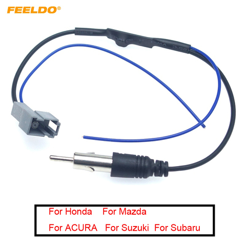 Car Stereo Radio Antenna Standard Wiring Plug Adapter With Amplifier FM Wire Harness for Honda Aftermarket Installation Cable ► Photo 1/5