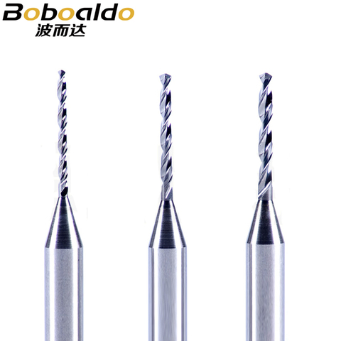 10pc 3.175mm 0.2-3.0mm Carbide Tungsten Corn Cutter cutting PCB milling bits end mill CNC router bits ► Photo 1/6