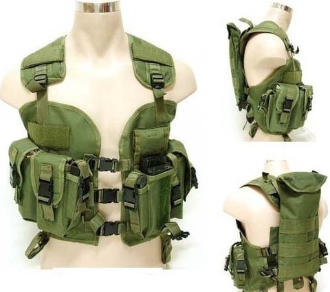 Top Quality Military Tactical Vest BDU Coat High Density Nylon Molle Combat Assault Plate US Navy Seals Water Bag Tactical Vest ► Photo 1/4