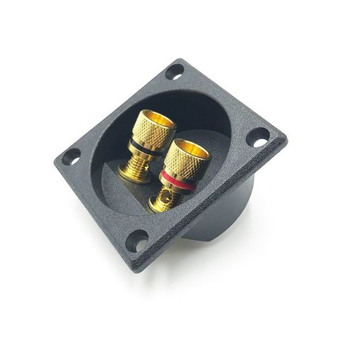 2 Way Speaker Box Terminal Binding Post Cup DIY Home Car Stereo Screw Cup Connectors Subwoofer Plugs ► Photo 1/6