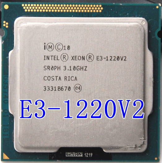 Intel Xeon E3-1220 V2 e3 1220 V2 8MB Core 1333MHz SR0PH