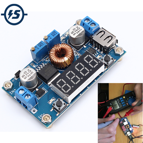Step Down Buck Converter Power Supply Module Board DC-DC 1.2-32V Adjustable 5A Constant Voltage Current LCD Digital Display ► Photo 1/5