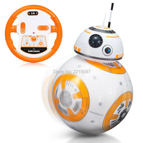 RC Robot BB8 Intelligent Upgrade Small Ball 2.4G Remote Control Droid RC Robots BB-8 Action Figure Kid Toy Gift With Sound Model ► Photo 1/6