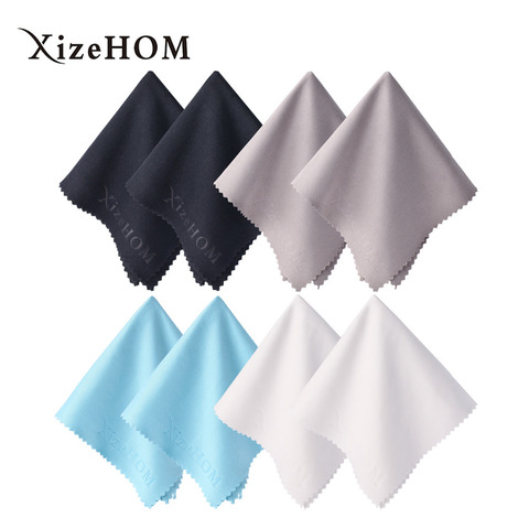 XizeHOM 8 pcs/lots High quality  Glasses Cleaner 20*20cm Microfiber Glasses Cleaning Cloth For Lens Phone Screen Cleaning Wipes ► Photo 1/6