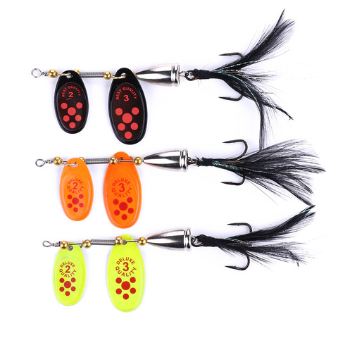 New Sequin Spoon Wobble Hook Fishing Lures Spinner Baits Fishing Baits Swimbait Fishing Tackle Accessories ► Photo 1/6