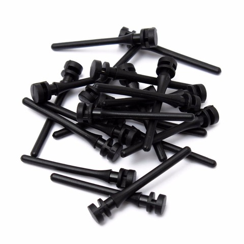 20pcs Black PC fan Rubber Screw Damping Nail Vibration Dampening Silicone Screw Pin Rivet ► Photo 1/6