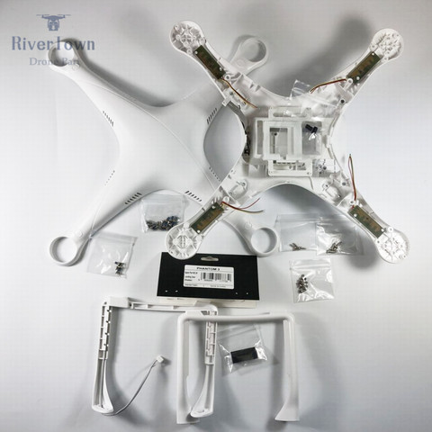 Original Brand New DJI Phantom 3 Pro Advanced Body Shell Upper Bottom Cover Landing Gear Compass for P3P P3A Drone Repair Parts ► Photo 1/6