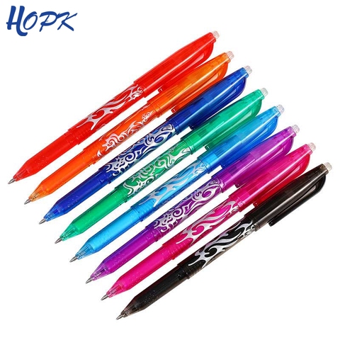 0.5mm Erasable Gel Pen Kawaii Colored Pens with Rubber for Student Writing  Creative Drawing Tools School Supplies Stationery