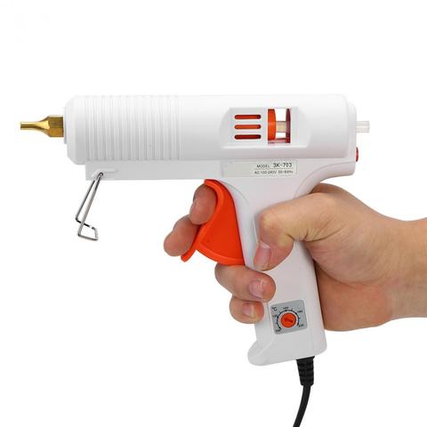 110W Hot Melt Glue Gun Adjustable High Temperature Glue Graft Repair Tool Heat AC110-240V For 11mm Glue Stick ► Photo 1/6
