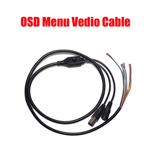 Free shipping OSD cable 6PIN(1.25) + 3PIN(1.5) + 2PIN(2.0) for CCTV camera board module ► Photo 1/1