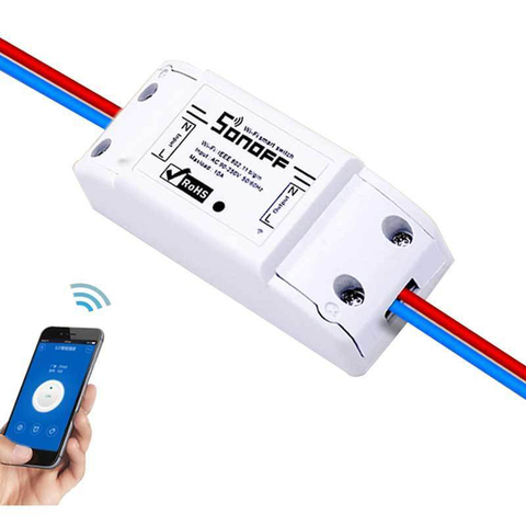 DIY ITEAD Sonoff 10A WIFI Wireless Smart Switch Remote Control Wifi Switch for Automation Home Module Via IOS Andriod Smartphone ► Photo 1/6
