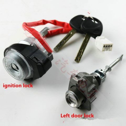 DAKATU Full set lock cylinder for Kia Sportage Left door lock cylinder  ignition lock cylinder ► Photo 1/1