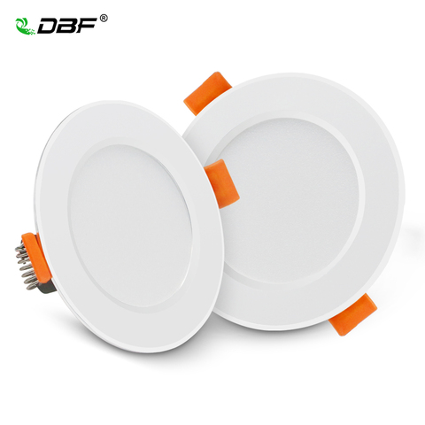 [DBF]Driverless LED Recessed Downlight 2-in-1 SMD 2835 3W 5W 7W 9W 12W AC220V LED Ceiling Spot light Bedroom Indoor Lighting ► Photo 1/6