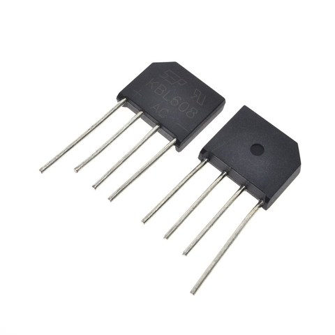 5PCS KBL608  KBL-608 6A 800V diode bridge rectifier ► Photo 1/2