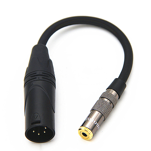 HIFI Male 4 Pin XLR Balance to 3.5mm 2.5mm 6.35mm 4.4mm Female Audio Cable DAC Stage 4 Core XLR Headphone Adapter Cable ► Photo 1/4