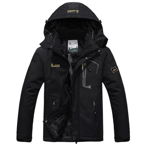 Winter Jacket Men thick Windproof Hood parka mens jackets and coats Windbreaker Outdoorsport Coat Jaqueta masculina ► Photo 1/6